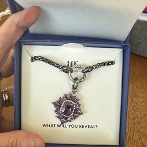 Bomb party Elegant Purple Pendant Necklace siren’s collection